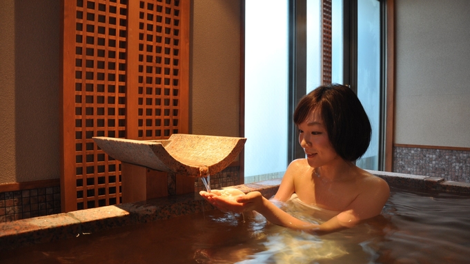 24時間使える趣が異なる6つの無料貸切風呂！香川県産豚のしゃぶしゃぶ会席